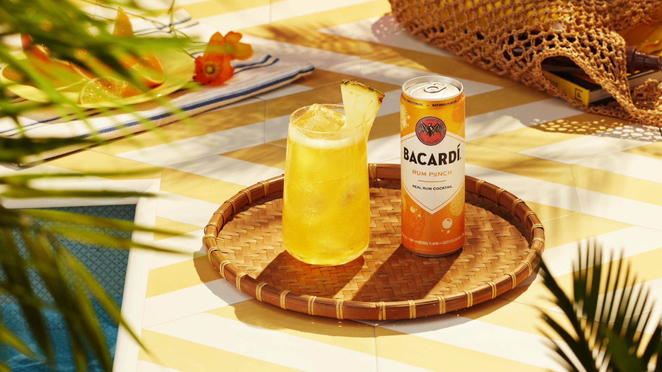 Bacardi Rum Punch cocktail